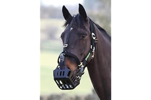 GREENGUARD Shires Anti Grazing Muzzle With Straps Full (Horse) Size