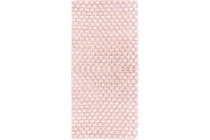 YAWYO Serviette exfoliante, longue serviette japonaise exfoliante, brosse de douche pour femmes et hommes, exfoliant pour le corps, luffa (Motif rose)