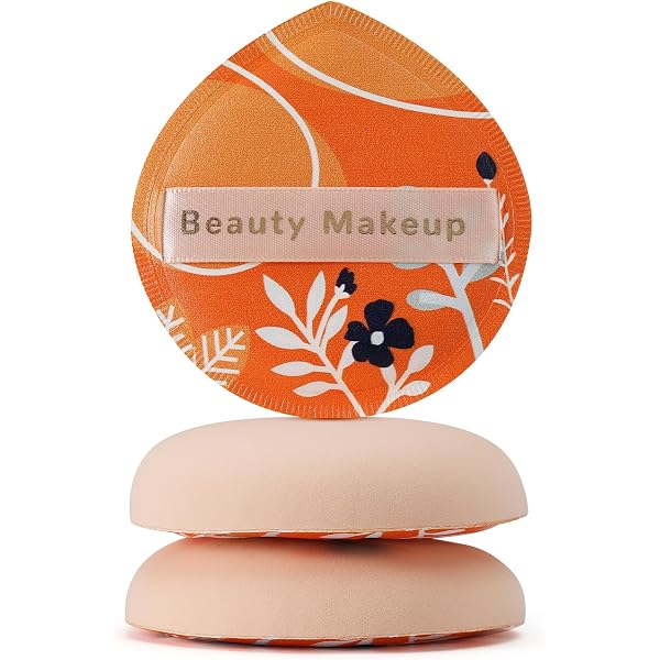 Oruiiju Make-up-Schwamm Set – 3 Stück, Waschbar, Für Nass- & Trocken-Make-up, Inkl. Trageriemen