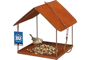 KOTARBAU® Mangiatoia per uccelli in lamiera Ecorost
