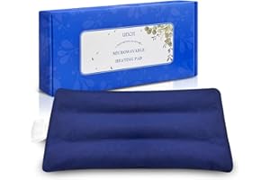 UNCN Wheat Bags Microwavable for Cramps | Durable Cotton Microwave Heat Pad | Portable Hot Therapy Pack for Joints 28×15CM