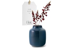 like. by Villeroy & Boch Lave Home - Petit vase bleu, en grès