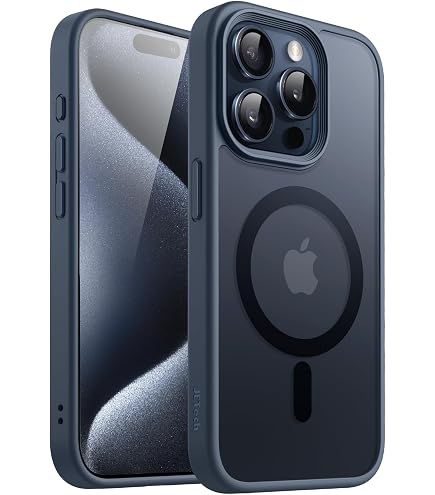 GaoBao Cover Magnetica per iPhone 15 con Cavalletto, [Compatibile con Magsafe] Custodia per Telefono con Cornice Ondulata Riccia, Paraurti in TPU