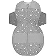 Happiest Baby SNOO Sleep Sack - 100% Organic Cotton Baby Swaddle Blanket - Doctor Designed Promotes Healthy Hip Development (Graphite Planets, Small)