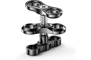 Coque CP-2-FBA Sea frogs Lot de à rotule Papillon sous-Marine pour Lampe de plongée