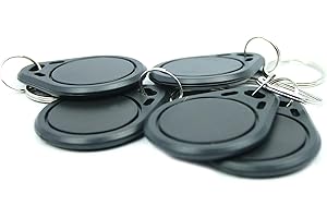 NFC21 68427 NFC ciondolo NTAG 216/5 pezzi/nero