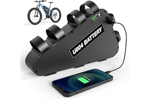 UG BATTERY UPP (UK Warehouse) U004 Ebike Battery 52V 20ah Triangle Long Range electirc Bike Lithium Battery with Charger for electric bike, scooter 0-1500W Motor