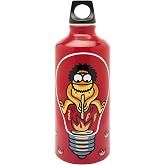 Laken Futura al&uuml;minyum i&ccedil;ecek şişesi, dar ağızlı, vidalı kapak, halkalı 0,6-1,5 l