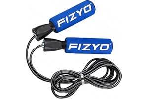 Fizyo Corde à sauter de fitness pour adultes, longueur réglable jusqu'à 311 cm, pour maintenir la santé et l'endurance, convient aux enfants et aux adultes