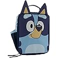 Bluey Insulated Lunch Box for Kids & Toddlers, Girls & Boys Insulated Lunch Bag with 3D Features and Top Padded Handle, Blue
