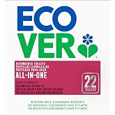 Ecover All In One Organic Dishwasher Tablets, Lemon &amp; Mandarin, 22 Tablets