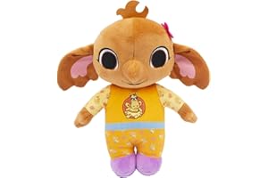 Giochi Preziosi Bing - Peluche 20CM, personaggio Sula, con orecchie scrocchianti e dettagli del viso ricamati, morbido peluche da portare sempre con te, a partire dai 0 mesi, BNG01J03