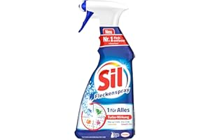 Sil 1 für Alles Fleckenspray, 500 ml, Fleckentferner mit Turbowirkung für alle Fleckenarten, Farben und Temperaturen