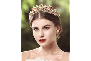 Jovono Couronnes et diadèmes de mariage Style princesse Accessoires de cheveux pour femme