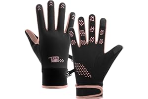 XDSP Guanti Caldi Invernali con Touch Screen da Uomo e Donna Termici Antivento guanti Sportivi per Corsa Guida Ciclismo Guanti Outdoor Antiscivolo moto guanti Resistente all'acqua Arrampicata