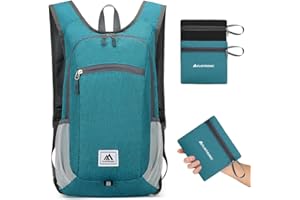 flintronic Sac à Dos Pliable Ultraléger 16L, Sac à dos de Randonnée, Étanche Sac à dos de Voyage, Sac à Dos Packable Daypack pour Homme Femme Randonnée Voyage Camping Cyclisme