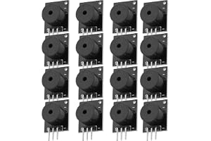 GERUI 16 x KY-006 Passiv Piezo Buzzer Larmmodul kompatibel med för Arduino och förRaspberry Pi