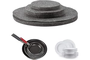 SH-RuiDu 24pcs Soft Felt Plate Dividers China Storage Separator Protector