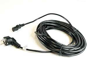 DISTRI+ Câble orange Pour aspirateurs Colombus ST7, Columbus ST7, ZEF 7 (bien vérifier Avec la Photo, il existe plusieurs Versions)