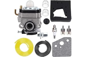 ZAMDOE FG100 GX31 Vergaser Ersatz für Honda 4-Takt-Gartenfräse GX22 GX31 HHE31C Kantenschneider HHT31S UMK431 UMK431K1 Trimmer/Freischneider 16100-ZM5-A95 16100-ZM5-803 mit Luftfilter-Zündkerze