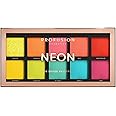 Profusion Cosmetics Neon 10 Shade Palette, Multicolour