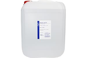 SANISMART Aqua Dest Laborwasser destilliertes Wasser verschiedene Größen, Größen:10 L