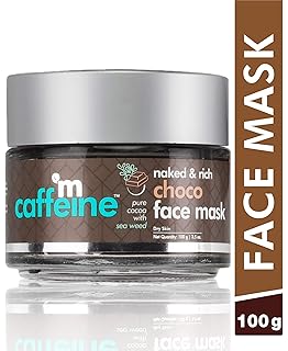 Download Mcaffeine Choco Caffeine Glow Face Mask For Dry Skin 50ml Amazon In Beauty PSD Mockup Templates
