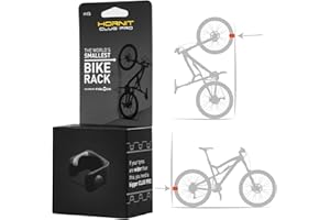 Hornit CLUG Pro Soporte de Pared para Bicicleta | Gancho de Bicicleta | Almacenamiento de Ciclo | Con Correa FIDLOCK | 5 Tamaños | Fácil de Instalar