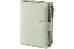GAEKEAO Monedero Mujer Pequeño, Cartera Pequeña con Bloqueo RFID Billetera con Bolsillo de Cremallera para Monedas, Monedero Tarjetero Regalos para Mujer