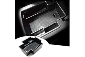 SHAOHAO Scatola portaoggetti per bracciolo centrale SsangYong Korando 2019 2020 2021 2022, organizer per bracciolo centrale, vano portaoggetti multifunzionale