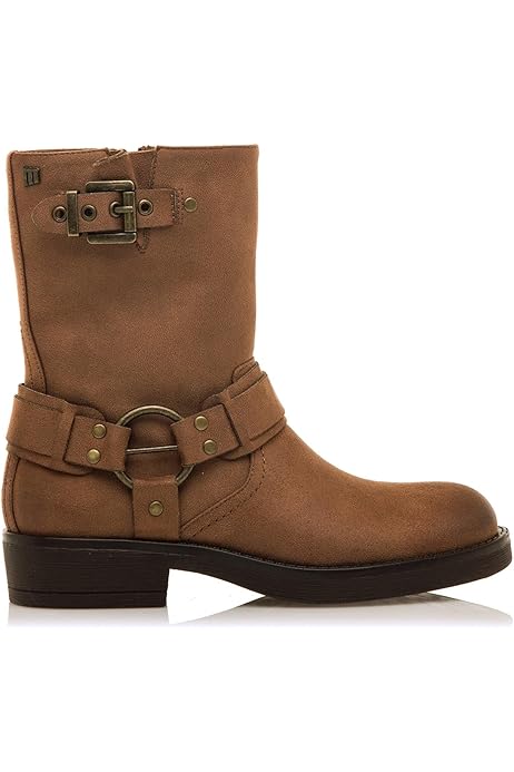 Mtng Botas Mustang Ante Botas Militares Mujer Mustang Botines MTNG