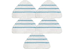 YUUNAIE Panni di Ricambio Microfibra per Scopa a Vapore Triangolare Testine di Ricambio Lavabili per Pulire il Pavimento