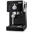 Gaggia RI8433/11 Viva Style Macchina da Caffè Espresso Manuale, per Macinato e Cialde, 15 Bar, 1L, 1025W, Nero