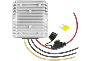 HOMELYLIFE DC Voltage Regulator Buck Converter DC 48V Step Down to 12V 20A 240W Reducer Power Converter Waterproof Module Transformer for Golf Cart Club Car