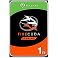 Seagate FireCuda 1 TB Solid State Hybrid Drive Performance SSHD – 3.5 Inch SATA 6 Gb/s Flash Accelerated 64 MB Cache for Gami