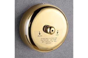 KIAYOO Tendedero Retráctil, Cuerda para Tender La Ropa Pared Interior & Exterior,Washing Line Indoor Outdoor para Pisos Hoteles Baños Balcones Caravanas,Dorado