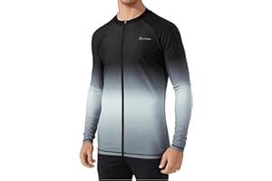 cioiniei Men's Swim Shirts UPF 50+ Sun Protection Shirts Long Sleeve Fishing Rash Guard Loose-Fit T-Shirt for Quick Dry