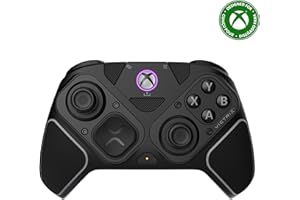 Turtle Beach Victrix Pro BFG Reloaded Noir Xbox Manette de gaming modulaire sans fil w/Bluetooth, module Fightpad et effet Hall pour Xbox Series X et S, Xbox One et PC
