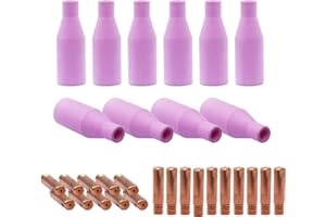 MIG MAG Parti di usura AK-14 - Set di ricambio - 30 pezzi - Ugelli a gas, ugelli di corrente - VECTOR WELDING