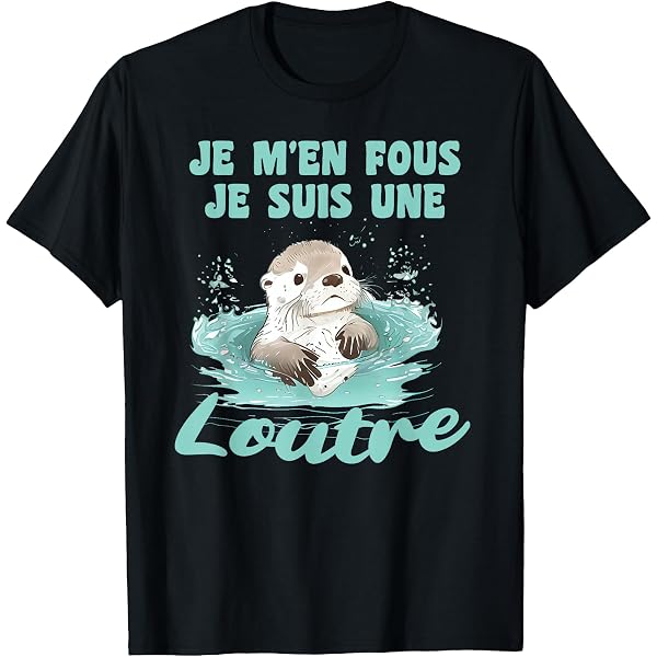 Sweat à Capuche Je Suis Une Loutre Déguisée En Humain - Hoodie Drôle Et Confortable