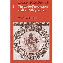 Buy A History of Greek Philosophy: Volume 1, The Earlier