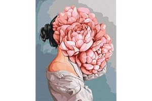 YUCCAORCHID Peinture Numero Adulte,Acryliques Peinture par Numéros pour Adultes Débutants Enfants Peinture a Numero Adulte Peinture avec 3 Pinceaux Sans cadre 40×50 cm