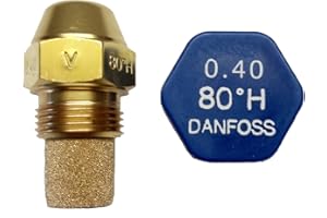 SURDEFENS Viessmann Danfoss Öldüse 0,40 Gph 80° H V #7839482