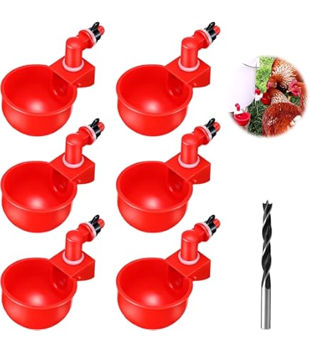 15x Geflügel Nippeltränken Set - Edelstahl 304 Für Hühner & Küken