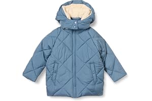 Amazon Essentials Abrigo Acolchado Largo de Corte Cocoon Niña