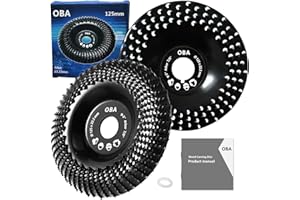 OBA drewno: Frezarka do korzeni, frezarka do lakieru, tarcza zgrzytna, frez do drewna, Flex - 2 tarcze szlifierskie kątowe 125 mm