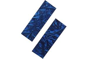 DANULAND 2 Pieces Knife Handle Scales,Acrylic Inlace Grips Handle Material,Knifemakers Sword DIY Slabs Material