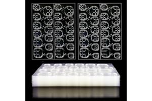 LEIKEDUN 480Pcs (20 Feuilles) Autocollants à Ongle Double Face, Autocollant d'Ongle Adhésif Transparent, Patch Faux Ongles Autocollant d'Ongle de Colle pour Manucure de Nail Art