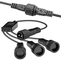 Transformateur Pour Guirlandes LED Noël – 31V Max 3,6W, IP44, Avec Minuterie – Adaptateur Basse Tension Remplacement