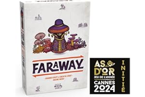 Catch Up Games Faraway - Jeu de société - 10 Ans et Plus - As d'or Jeu de l'année initée 2024-2 à 6 Joueurs - stratégique et Tactique - idéal Entre Amis - Blackrock Games